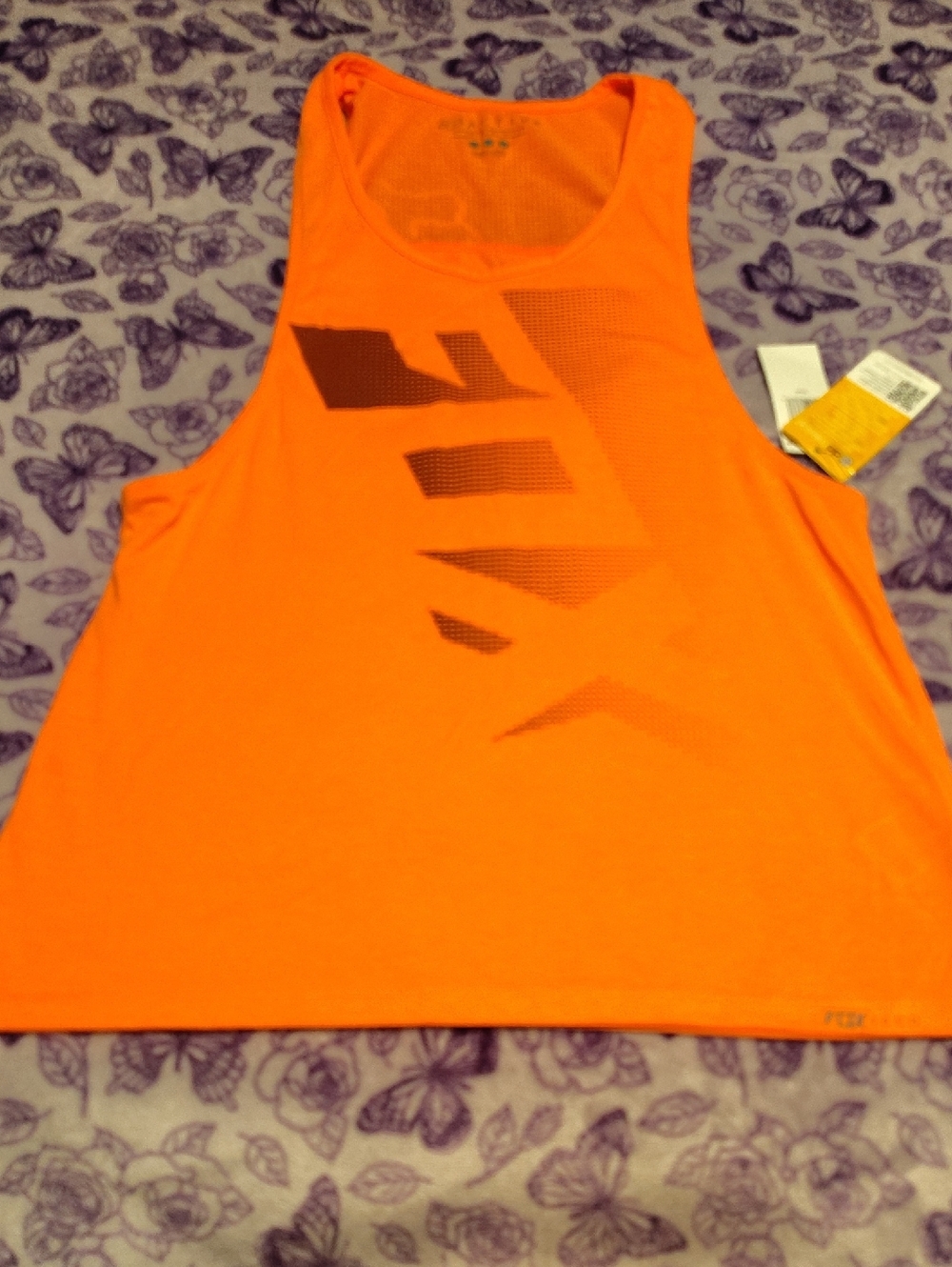 Fox Orange Active Tech Performance Tank